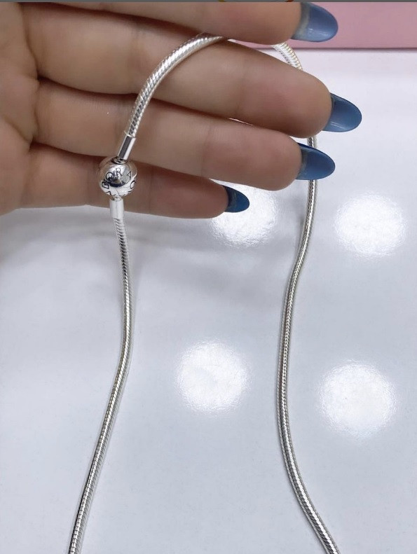 زنجیر مفتولی پاندورا 40 سانت توپر